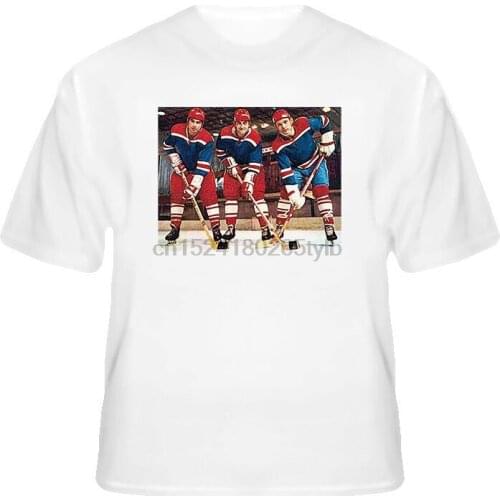 Russian Russia Hockey Retro Players Mikhailov Kharlamov Petrov White T Shirt