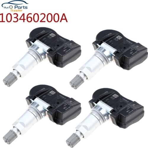 4pcs 103460200A 433MHz TPMS For Tesla Model S Model X Model 3 2016-2018 1034602-00-A S180052068 Tire Pressure Sensor S180052068C