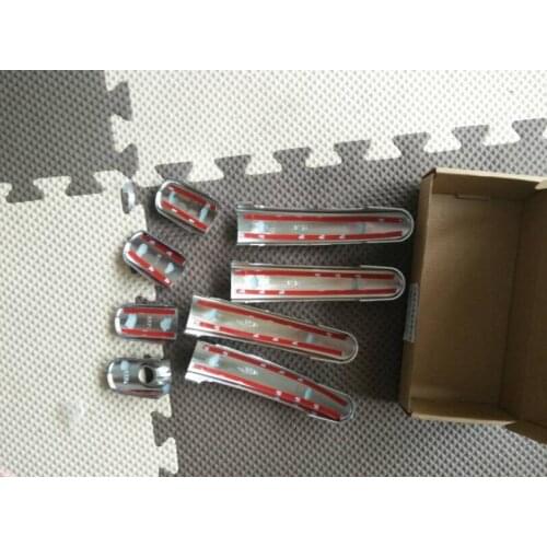 Chrome Door Handle Cover Trim Molding Garnish Catch Overlay Cap Cup Fit 2005 2006 2007 2008 2009 2010 2011 for Ford Focus 2 Mk2