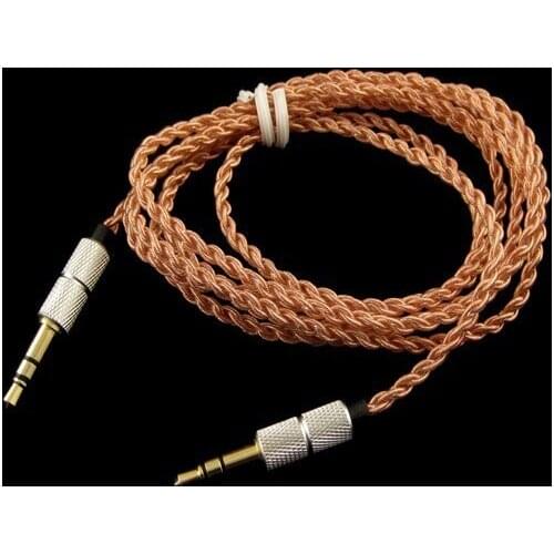 Diy earphone wire record wire Car 3.5 male to male cable