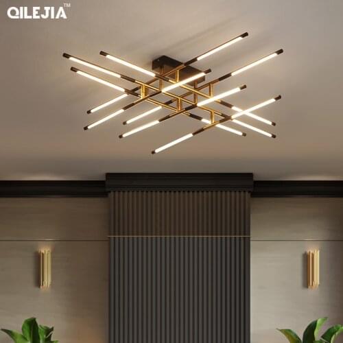 Modern led chandelier lighting for the living room luxury creative personality bedroom chandelier postmodern design lamps
