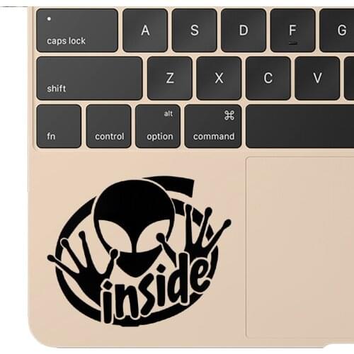 ET Alien Inside Trackpad Laptop Sticker for Macbook Pro 16" Air Retina 11 12 13 15 inch Mac Surface Book Skin 14" Notebook Decal