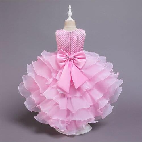 Flower girl dresses for weddings baby girl dress bridesmaid dresses tailing for women party kids clothes princess tutu dress