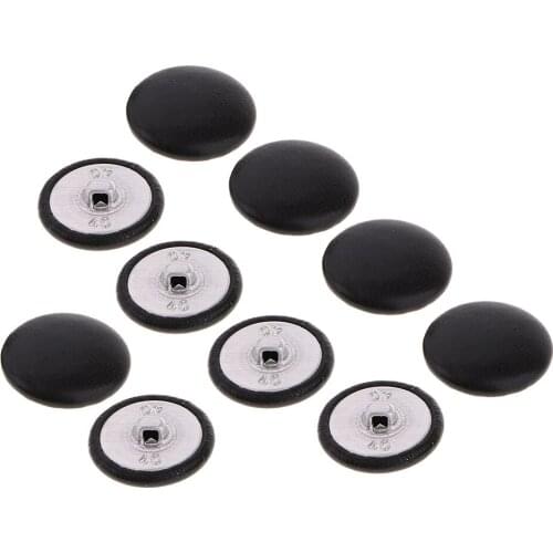 Artificial Leather Covered Buttons Faux Leather Buttons for Sewing Quilting Scrapbooking Crocheting Dolls Clothes Dress Making