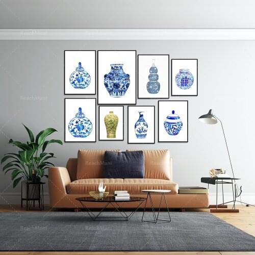 ReachMani Wall Watercolor Paintings