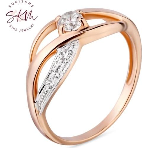 SKM Brand designer rings for women Vintage rings for women Engagement wedding rings designer Luxury Fine Jewelry