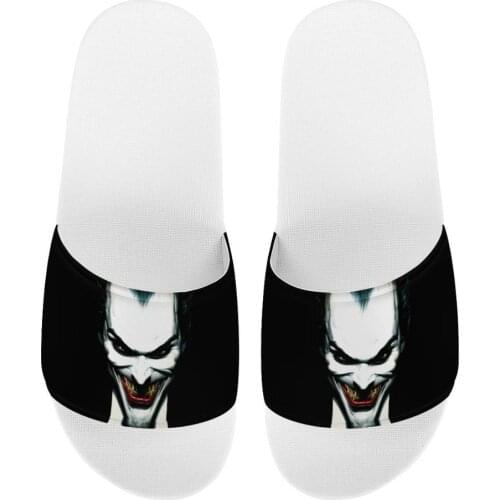 2020 Custom Platform New fashion clown men Slides Fashion Beach Slides Home Slippers Slip on Sandals men Shoes Flip Flops