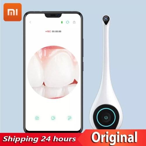 Youpin Timesiso Visual Dental Mirror Endoscope T5-YPC Smart Can Take Pictures Dentist Tool 1080P HD Camera Link Bluetooth