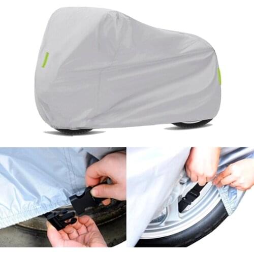 Dust Protection Outdoor Storage for Motorcycle Rain Covers Rainproof and Sunscreen Waterproof Anti-UV Ventilation