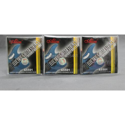 3 Sets Alice A5501 Double Ball-End Steel Nickel Alloy Wound Steinberger Headless Electric Guitar Strings
