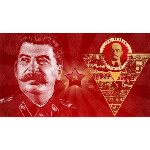 90x150cm USSR CCCP Stalin Flag