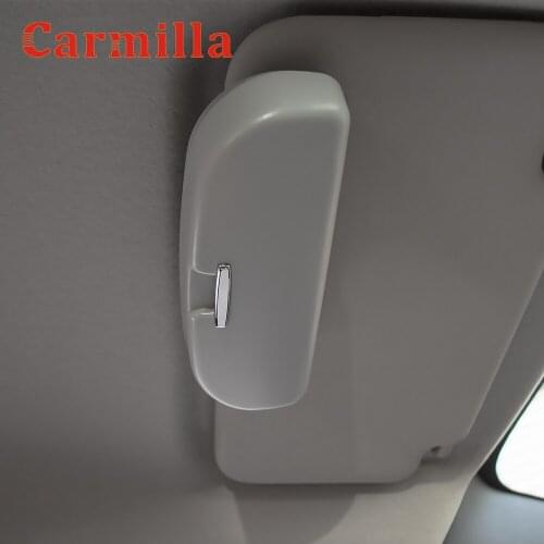 Carmilla Car Glasses Holder Case Box for Volvo S40 S60 S80 S90 S40 XC60 XC90 V40 V60 V90 C30 XC40 XC70 V70 Accessories