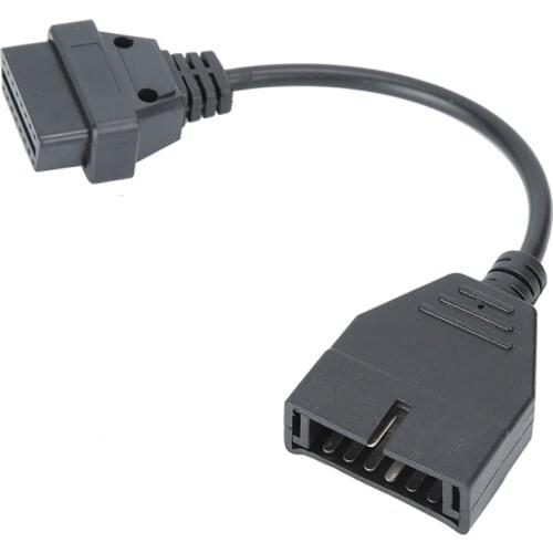 12 Pins OBD1 To OBD2 16 Pins Connector Car Diagnostic Tool Male To Female Adapter Cable​​ Diagnostic Line For GM Vehicles