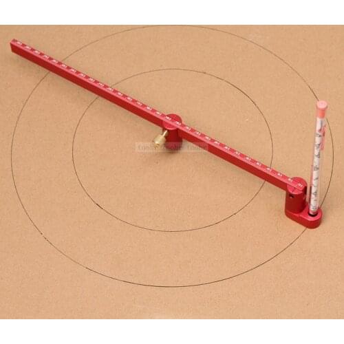 Woodworking Arc Circle Drawing Compasses 300mm Adjustabel Scribing Gauge Center Finder Ruler For wood working Bowls Lathe Tool