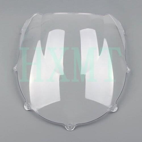 For Suzuki GSXR 600 750 R SRAD 1996 1997 1998 1999 White Motorcycle Windshield WindScreen Double Bubble screen GSXR600 GSXR750