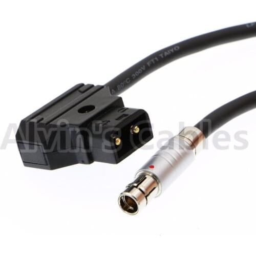Alvins Cables 3 pin RS Male to Anton Bauer D-TAP Power cable for ARRI Alexa RED TILTA