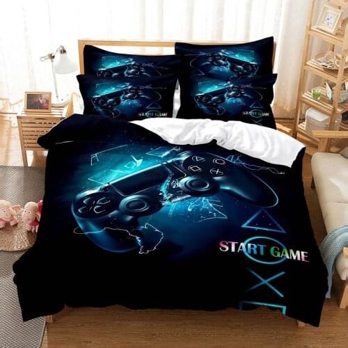 2-3 Pcs The Game Boy Bedding Set Duvet Cover Set 3d Bedding Digital Printing Bed Linen Queen Size Bedding Set Fashion Design