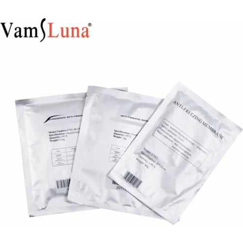 10pcs Anti Freeze Membrane Film for Cryotherapy Liposuction Freeze Cavitation Cryo Cooling Weight Loss Pads Antifreeze Gel Film