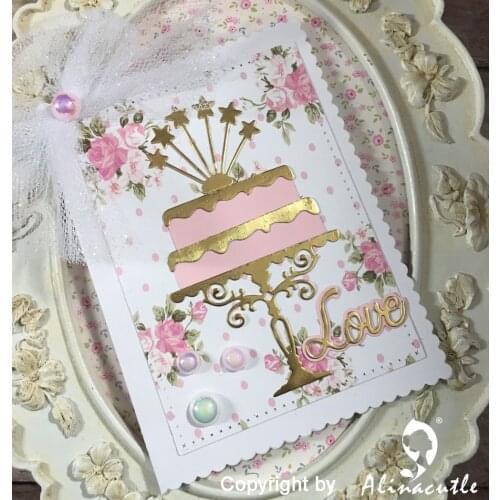 METAL CUTTING DIES cut birthday cake wedding cakepunch scrapbook PAPER CRAFT card album knife mold art cutter emboss stencils