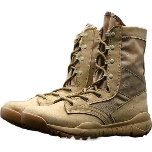 2021 new Genuine desert ultra light SFB combat summer outdoor hiking tactical boots outdoor shoes men