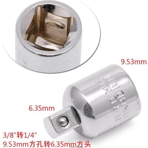 2018 3/8" Convert To 1/4" Ball Lock Ratchet Socket Adapter Reducer Converter Tool