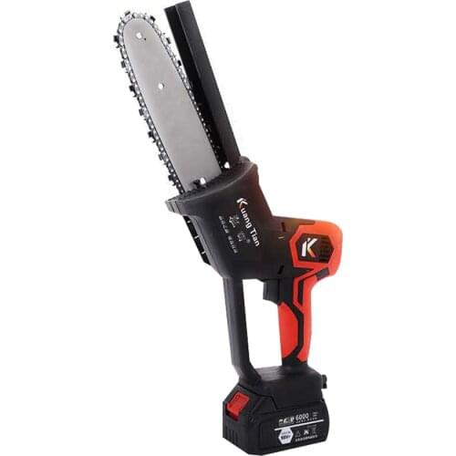 Portable Electric Pruning Saw Small Wood Spliting Chainsaw One-handed Woodworking Tool for Garden Orchard Rechargeable