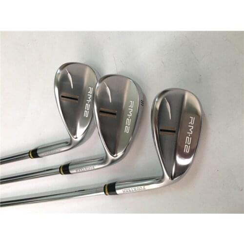 VICKY G GOLF CLUBS FOURTEEN RM-22 WEDGES FOURTEEN RM-22 GOLF FORGED WEDGES 52 56 58 STEEL SHAFT WITH HEAD COVER