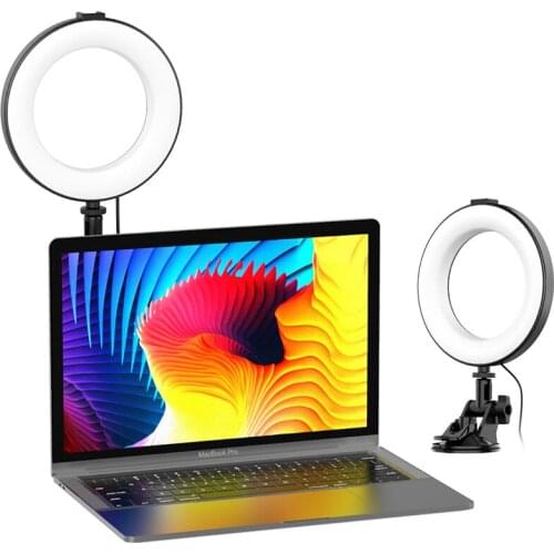 VIJIM CL05 6 Inch 3200k-6500k Online Remote Video Conference Light Conference Ring Fill Light Light Led Video Light Youtube Live