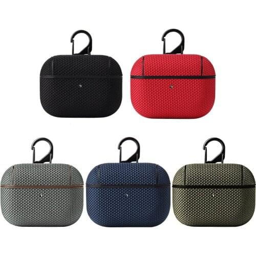 Waterproof Nylon Cover For Apple Airpods Pro Case Nylon Cloth Earphone Accessories Bluetooth Case protector for Air Pods Pro