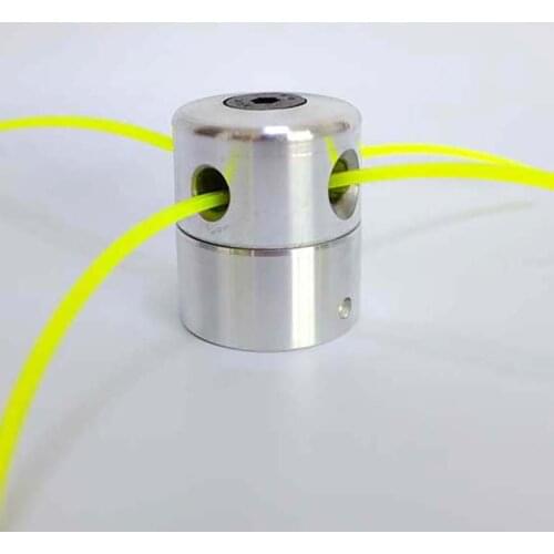 1PC Universal Trimmer Head Aluminium Strimmer Head Trimmer Heads String Grass Brush Cutter Garden Accessory Lawn Mower