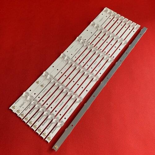 10 kits LED strip 4C-LB5506-HR02J/HR01J 55HR330M06A2/B2 For Toshiba 55U6680C 55U668EBC 55U668CMC TCL B55A81S-CUD L55P1-CUD