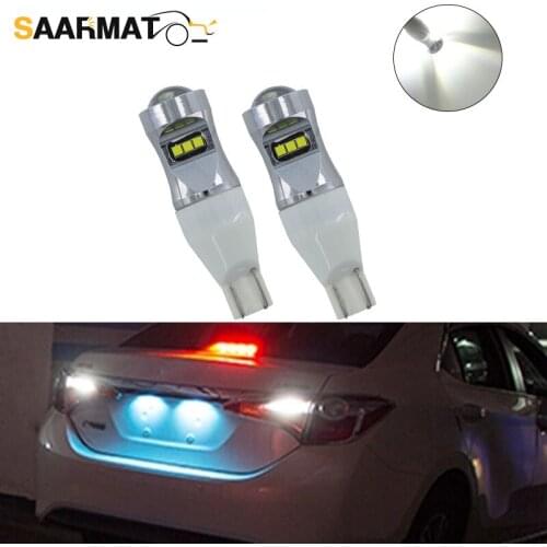 2Pcs Led Bulb T15 W16W Reverse Backup Lights 920 921 912 Car Lamp 1800LM For Toyota corolla avensis 06-13 rav4 crown new
