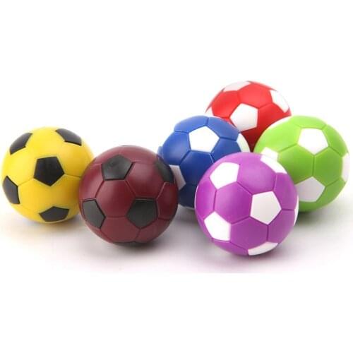 2Pcs 36mm Plastic Soccer Table Foosball Ball Football Mini Ball Soccer Machine Parts