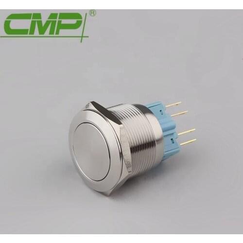 25mm Push Latching Switch Self-Locking Button