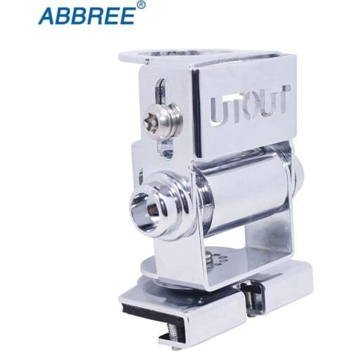 Abbree Anti-theft Antenna Bracket Mount Clip Adjustable Stainless Steel For Mobile Car Radio Antenna Theftproof Security Holder