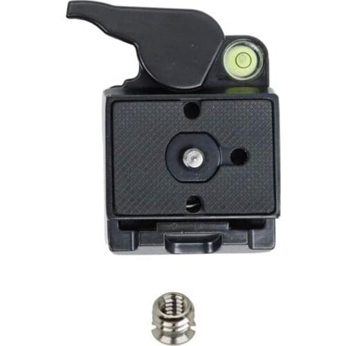 323 RC2 Quick Release Plate Adapter, Rapid Connect Adapter for Manfrotto Monopod, Tripod, or Other Ball Head and Tripod
