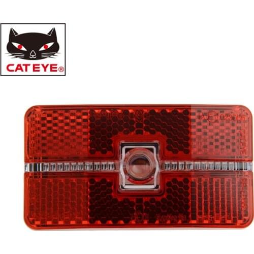 CATEYE - Bicycle Tail Light, Mountain or Road Bike Accessory, Waterproof, with Reflection