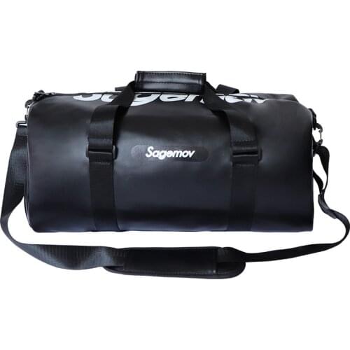 Travel Bags Hand Luggage Laptop Bag/ Tote College Student Teenager Package Duffle Bag Men Sport Satchel Waterproof PU Leather