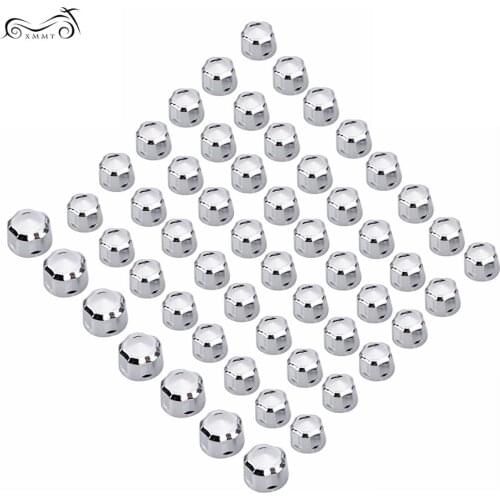 Chrome Engine Bolt Cap Set For Harley Touring 99-16 FLHTCU FLTRX FLTR FLHR FLHX 99-17 Softail Electra Glide FLHTK