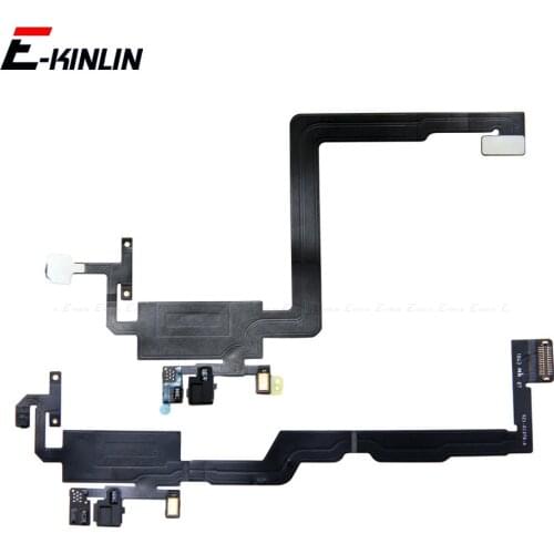 Front Ear Earpiece Speaker Proximity Light Sensor Flex Ribbon Cable For iPhone X XR XS 11 Pro Max Replacement Parts