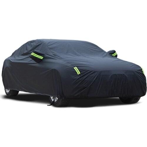 Custom car cover Sunproof rainproof dustproof snowproof with car logo car cover for BENZ BMW toyota KIA LADA 2010-2019