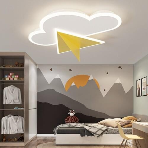 LED Ceiling Light with Remote Control Dimmable Bedroom Kids Chandelier Modern Restaurant Indoor Kitchen Dining Hall Corridor 28W