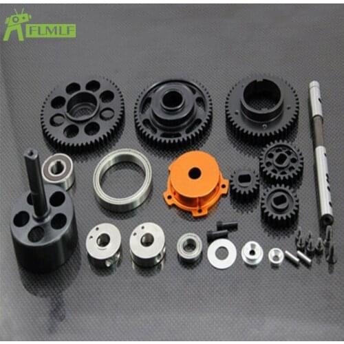 3 Speed Transmission Gear System Kit for GTB Racing HPI ROFUN BAHA ROVAN KM BAJA 5B 5T 5SC Toys Games Parts
