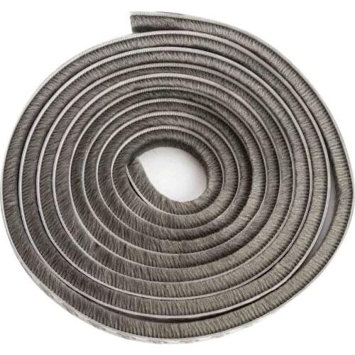 1Pc Soft Wool Fibers Window Door Seal Soundproof Foam Insulation Window Dusting Sealing Tape Acoustic Foam Weather Strip