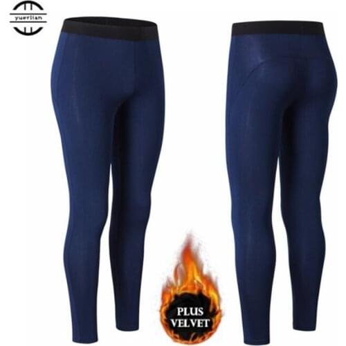 Women&Girls Shapers Sport Tight GYM Fitness Running Long Pants,Quick-dry Wicking Elastic Winter YOGA Plus Velvet Warm Trousers
