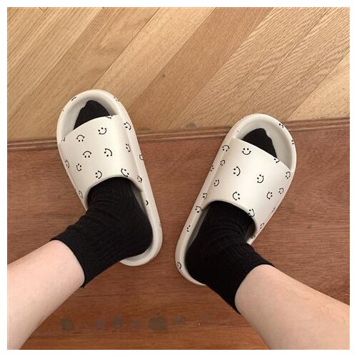 Japanese and Korean Style Thick Bottomed Couples Slippers Slippers Women Slippers House Sheos Women Home Shoes