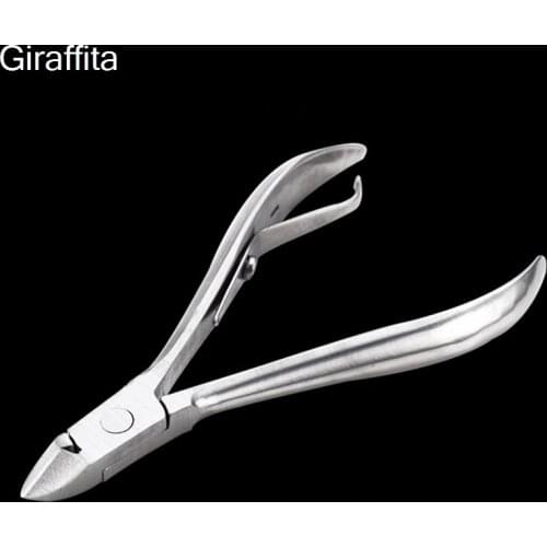 1Pc Professional Cuticle Scissor Fingernail Cuticle Nipper Trimming Stainless Steel Nail Clipper Cutter Plier Manicure Tool 9cm