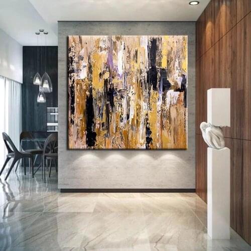 100% Handmade Original Painting Modern Painting Home Decor Canvas Art On Canvas Original Abstract Canvas Art Canvas Large