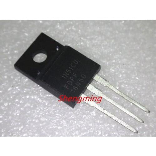 10pcs FDPF16N50 TO-220F