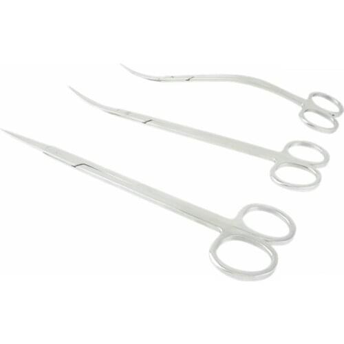 25cm Aquarium Fish Tank Scissor Aquatic Plant Cleaning Tools Tongs Scissor Stainless Steel Wave Scissor Big Water grass shears